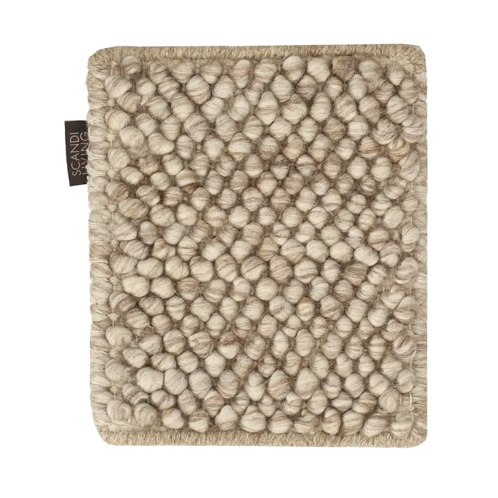 Mattprov Fawn wollen vloerkleed - Beige - Scandi Living
