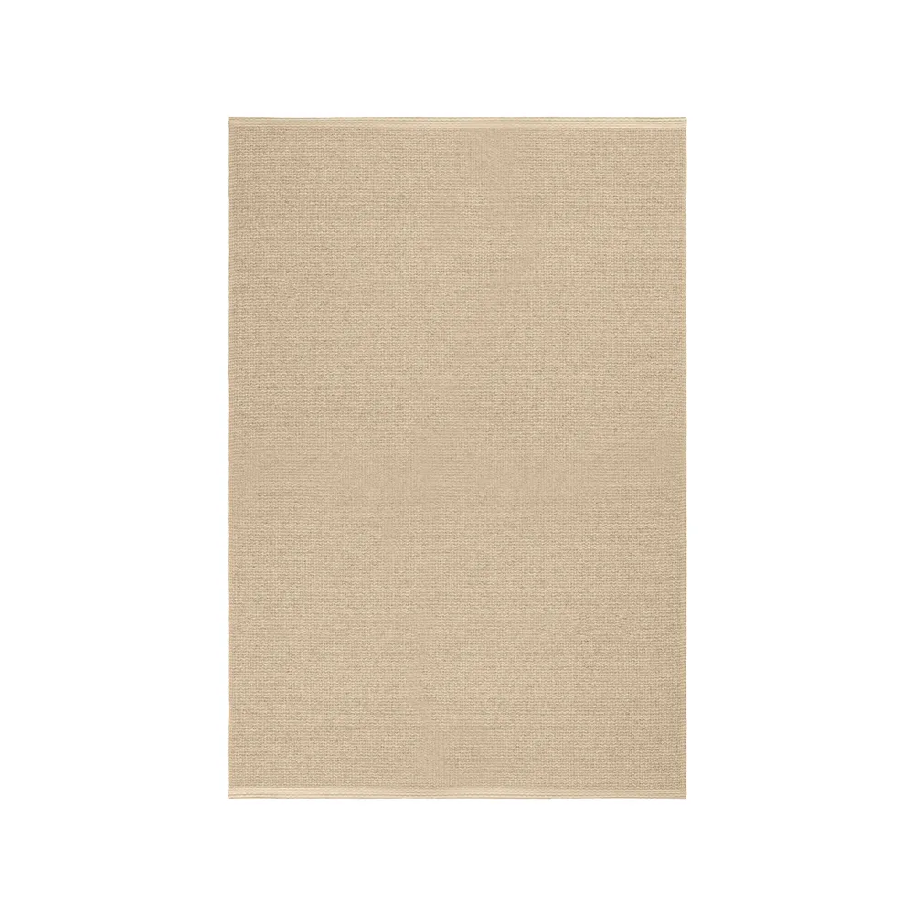 Mellow kunststof vloerkleed beige, 150x220cm Scandi Living