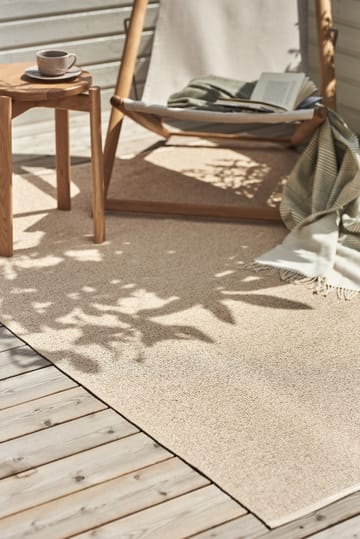 Mellow kunststof vloerkleed beige - 200x300cm - Scandi Living