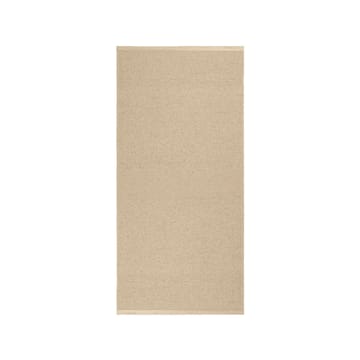 Mellow kunststof vloerkleed beige - 70x150cm - Scandi Living