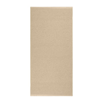 Mellow kunststof vloerkleed beige - 70x150cm - Scandi Living