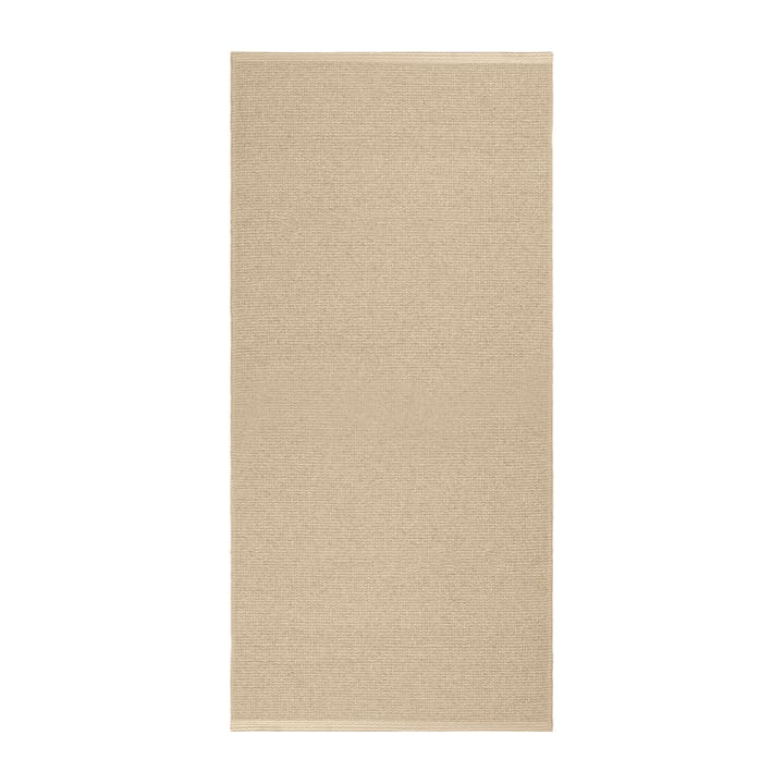 Mellow kunststof vloerkleed beige - 70x150cm - Scandi Living