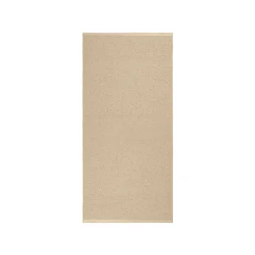 Mellow kunststof vloerkleed beige - 70x200cm - Scandi Living