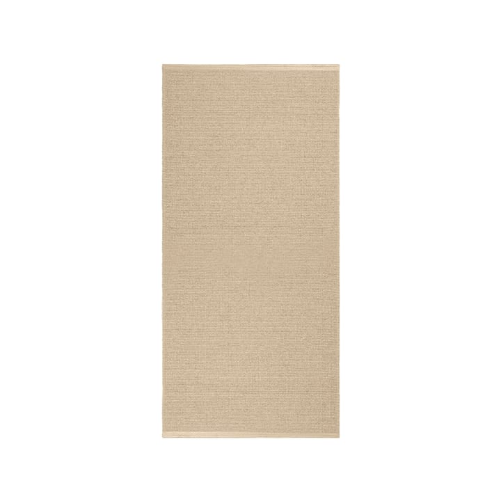 Mellow kunststof vloerkleed beige - 70x200cm - Scandi Living