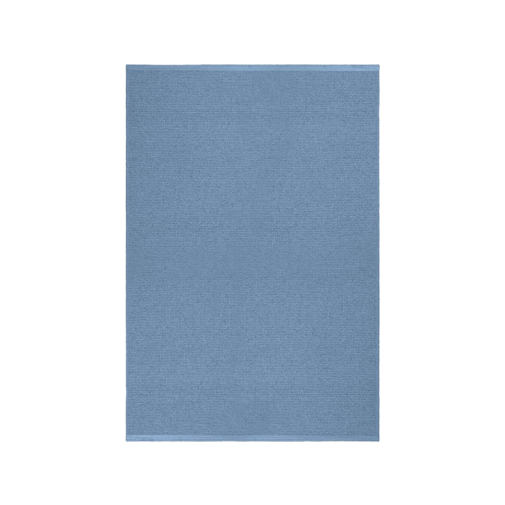 Scandi Living Mellow kunststof vloerkleed blauw 150x220cm