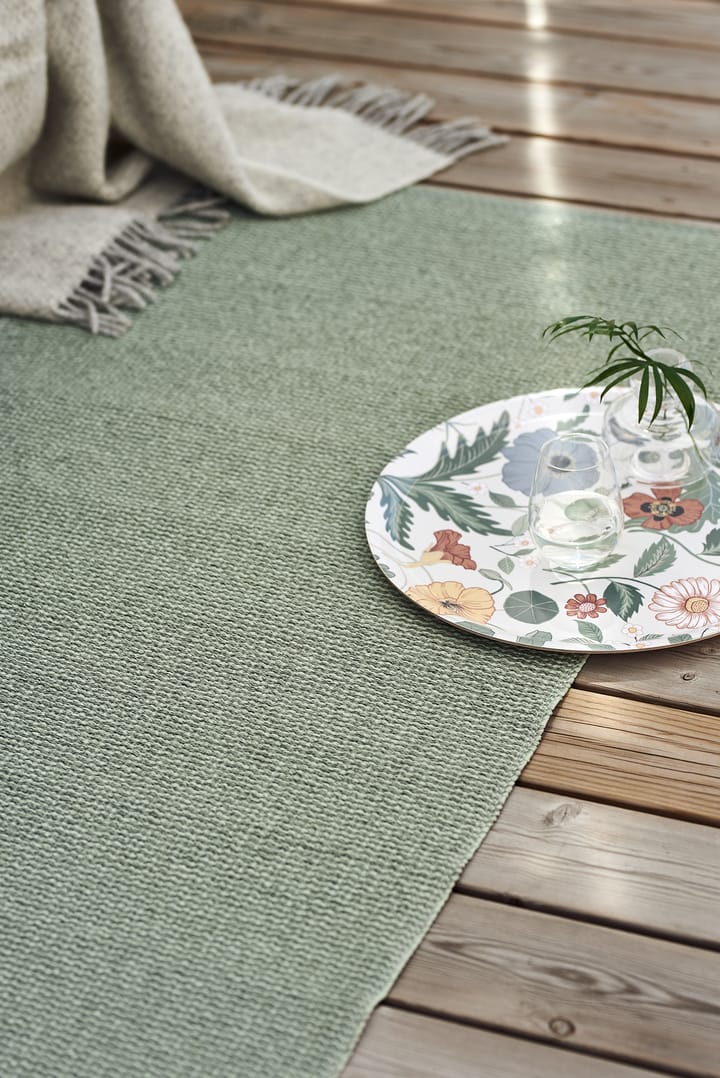 Mellow kunststof vloerkleed groen, 70x150cm Scandi Living