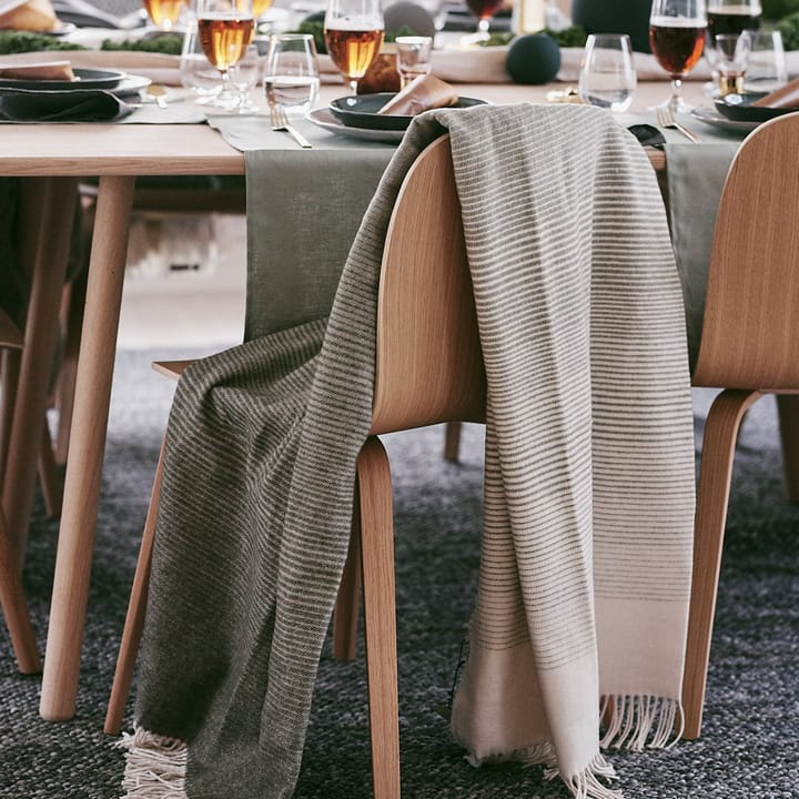 Mist katoenen plaid, Forest Scandi Living