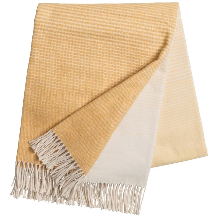 Mist katoenen plaid - Mosterd - Scandi Living