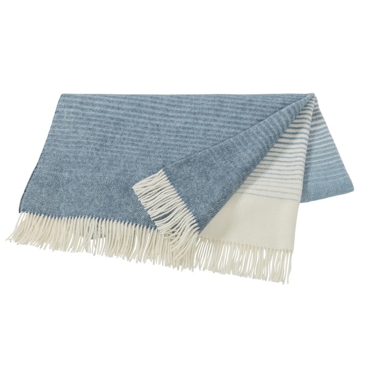 Mist wollen plaid - Pale blue - Scandi Living