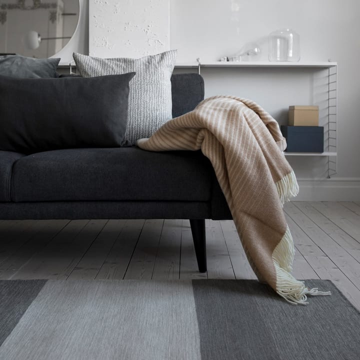 Mist wollen plaid, Zand Scandi Living