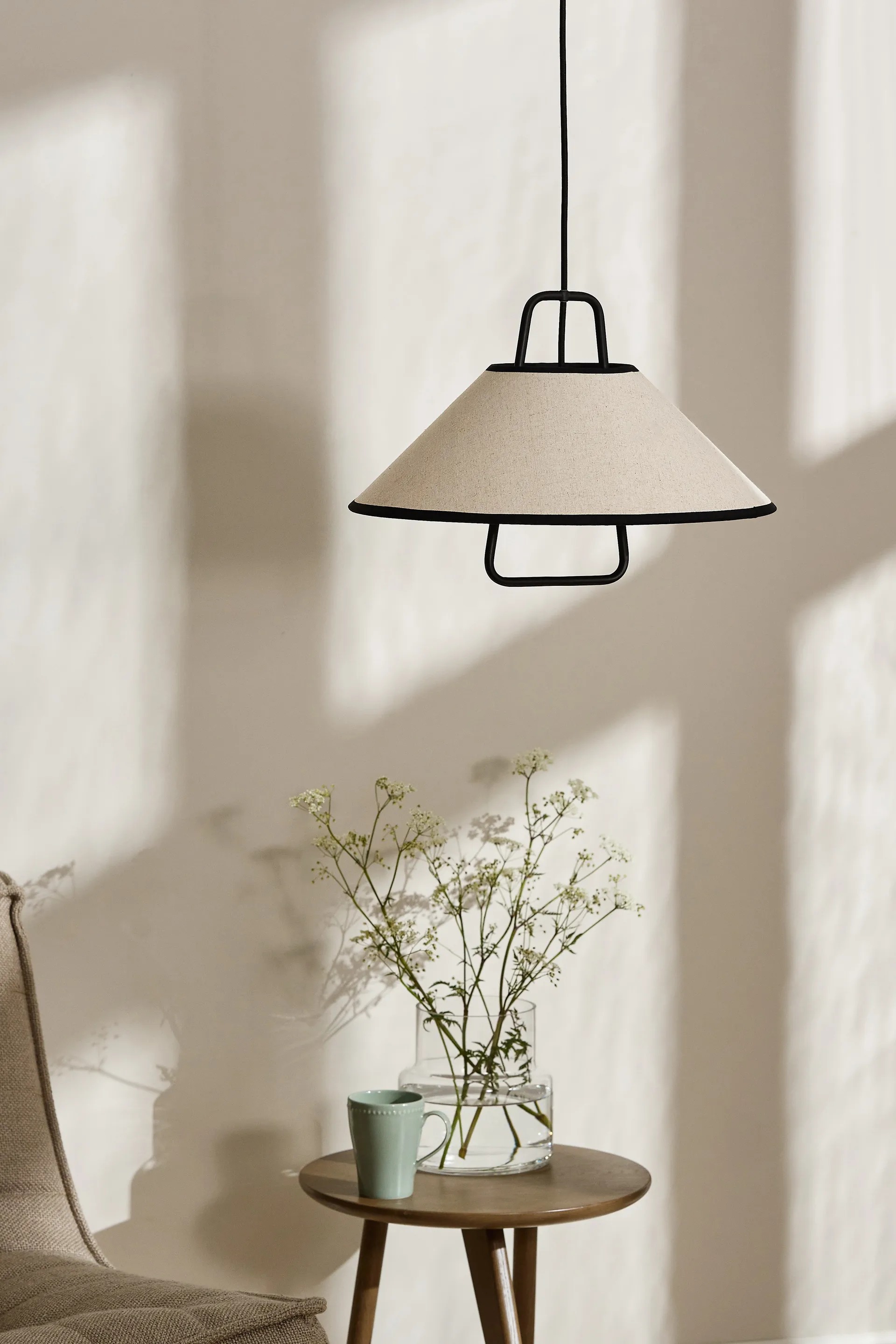 Moss light hanglamp Ø42 cm, Beige Scandi Living