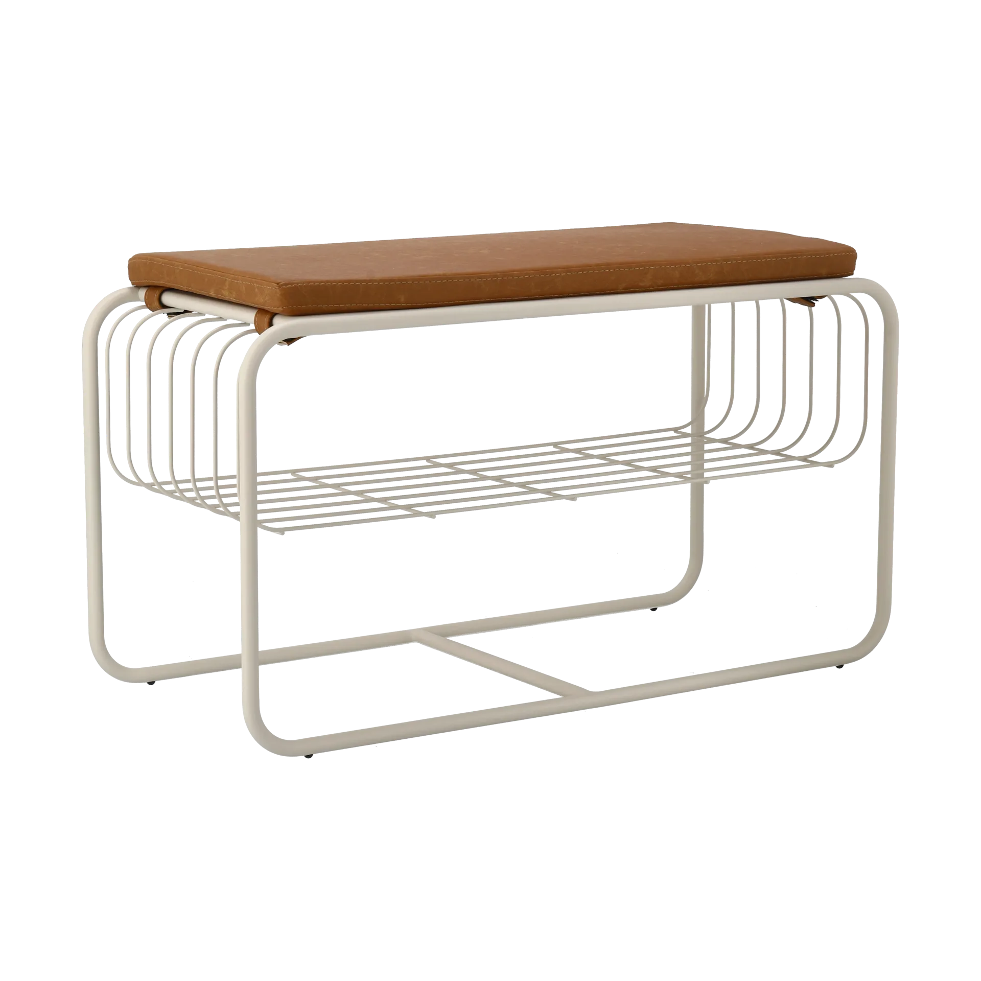 Nod bank/schoenenrek 80x36c42 cm, Beige Scandi Living