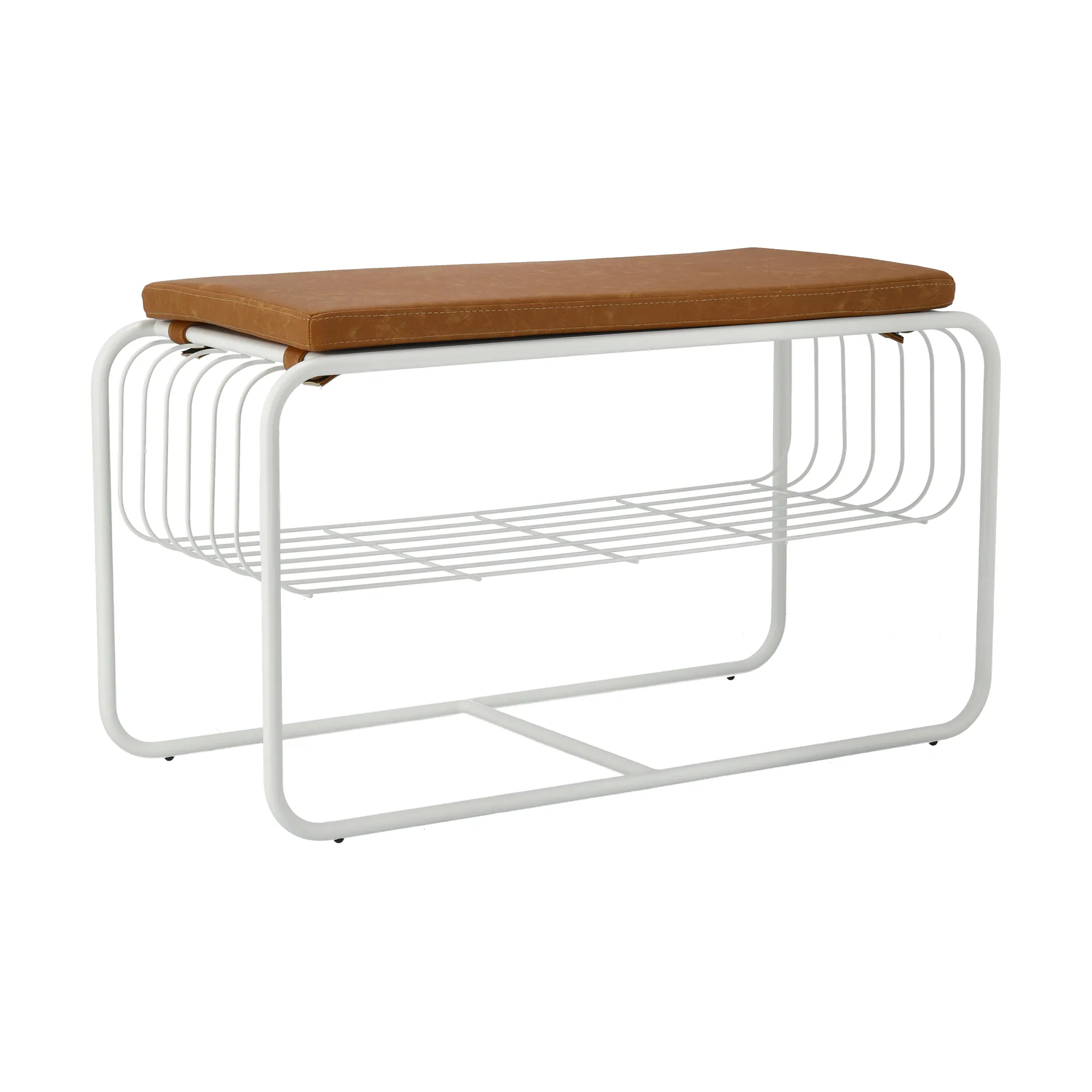 Nod bank/schoenenrek 80x36c42 cm, White Scandi Living