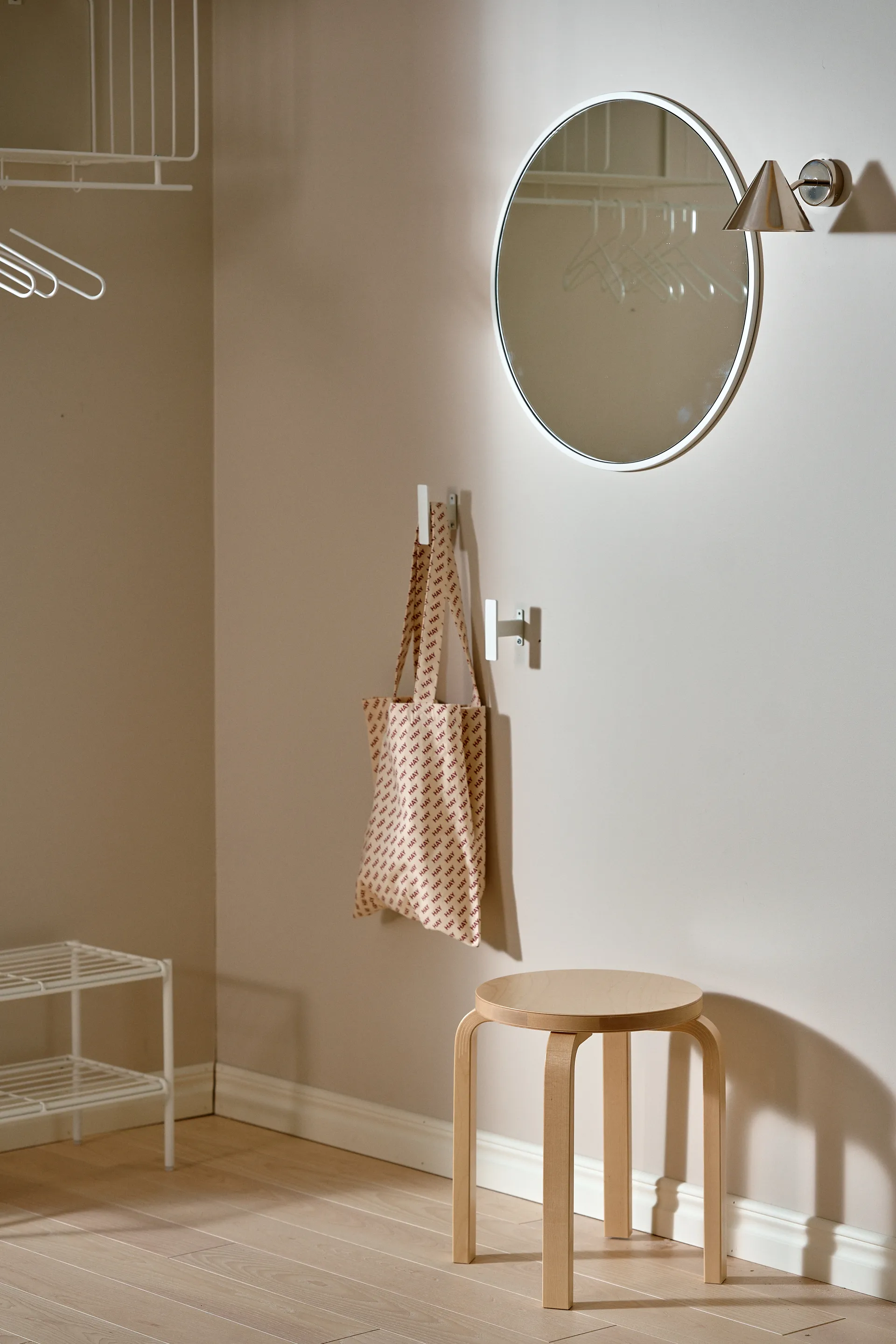 Nod large haak, White Scandi Living