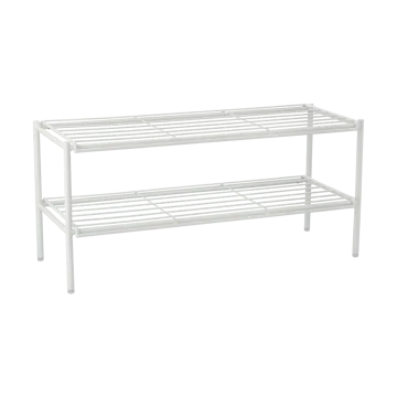 Nod schoenenrek 80x30x37 cm - White - Scandi Living