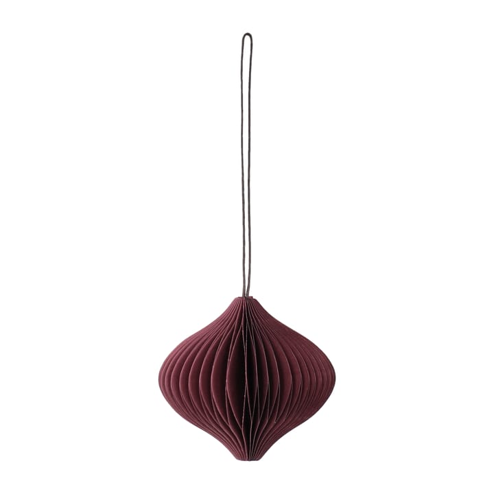 Onion kerstballen 4-pack, Red Scandi Living