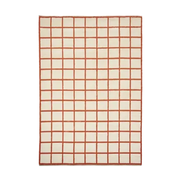 Pasture vloerkleed natuurwit/roest - 200x300 cm - Scandi Living