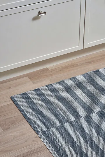 Path vloerkleed - Ocean blue, 150x200 cm - Scandi Living