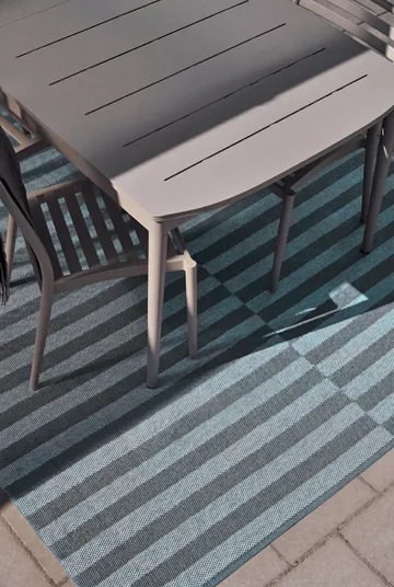 Path vloerkleed - Ocean blue, 200x300 cm - Scandi Living