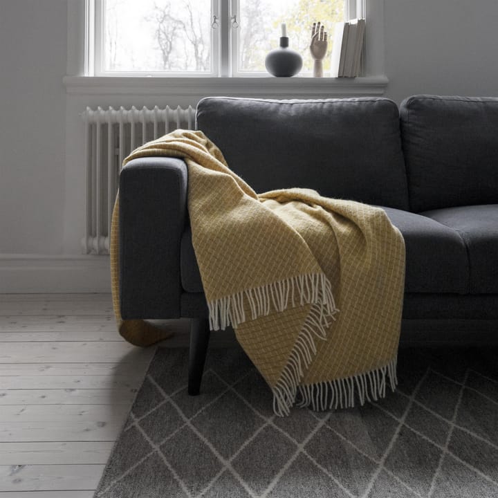 Peak wollen vloerkleed crème, 170 x 240 cm. Scandi Living