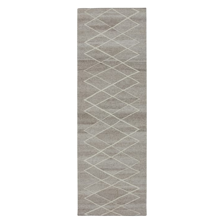 Peak wollen vloerkleed crème - 80 x 240 cm. - Scandi Living