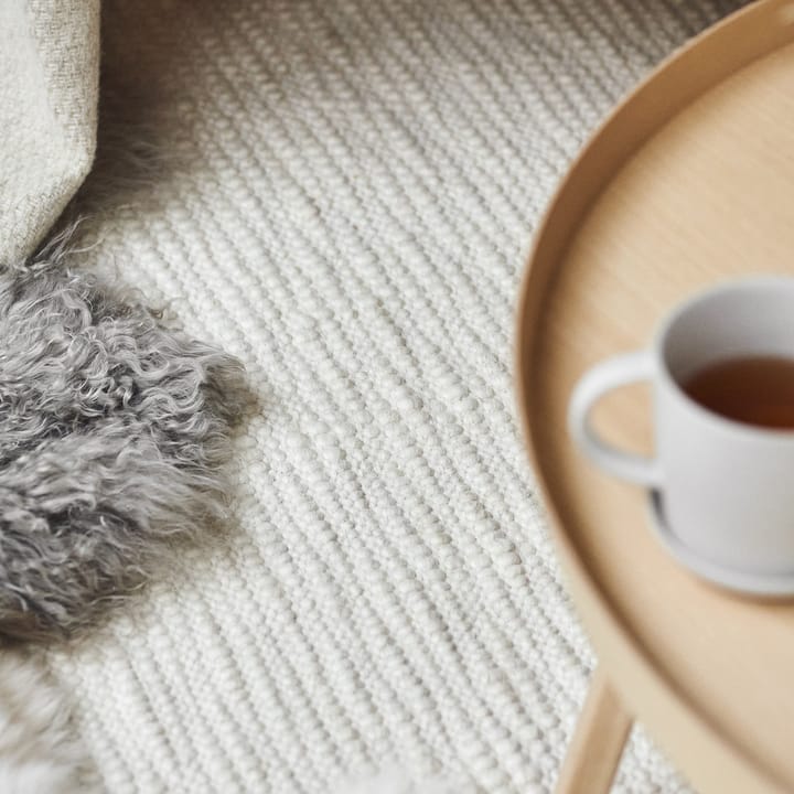 Pebble wollen vloerkleed wit, 170x240 cm Scandi Living