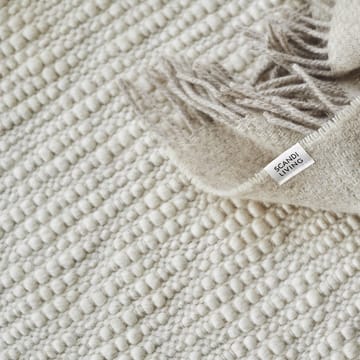 Pebble wollen vloerkleed wit - 170x240 cm - Scandi Living