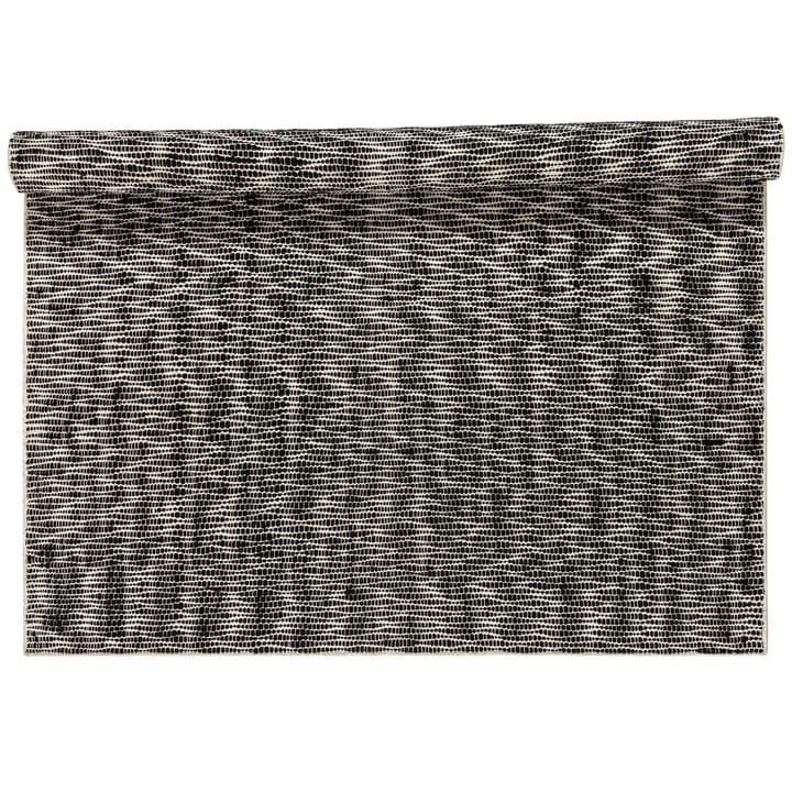 Pebble wollen vloerkleed zwart - 170x240 cm - Scandi Living
