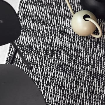 Pebble wollen vloerkleed zwart - 170x240 cm - Scandi Living