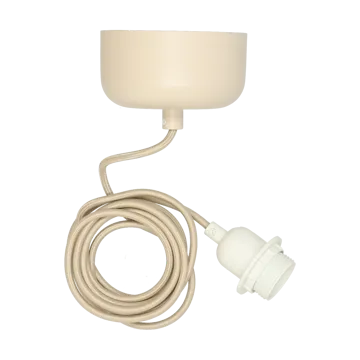 Plafondophanging incl. snoer 250 cm - Beige - Scandi Living