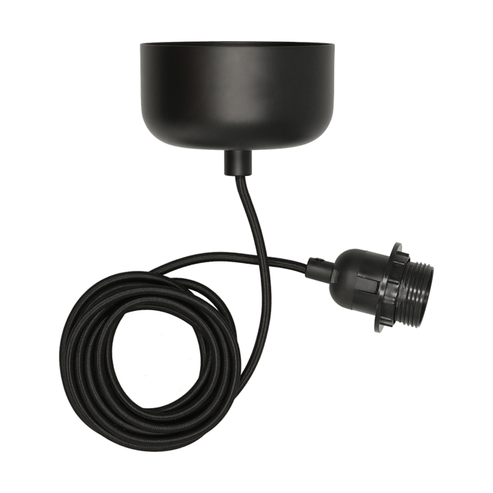 Plafondophanging incl. snoer 250 cm - Zwart - Scandi Living