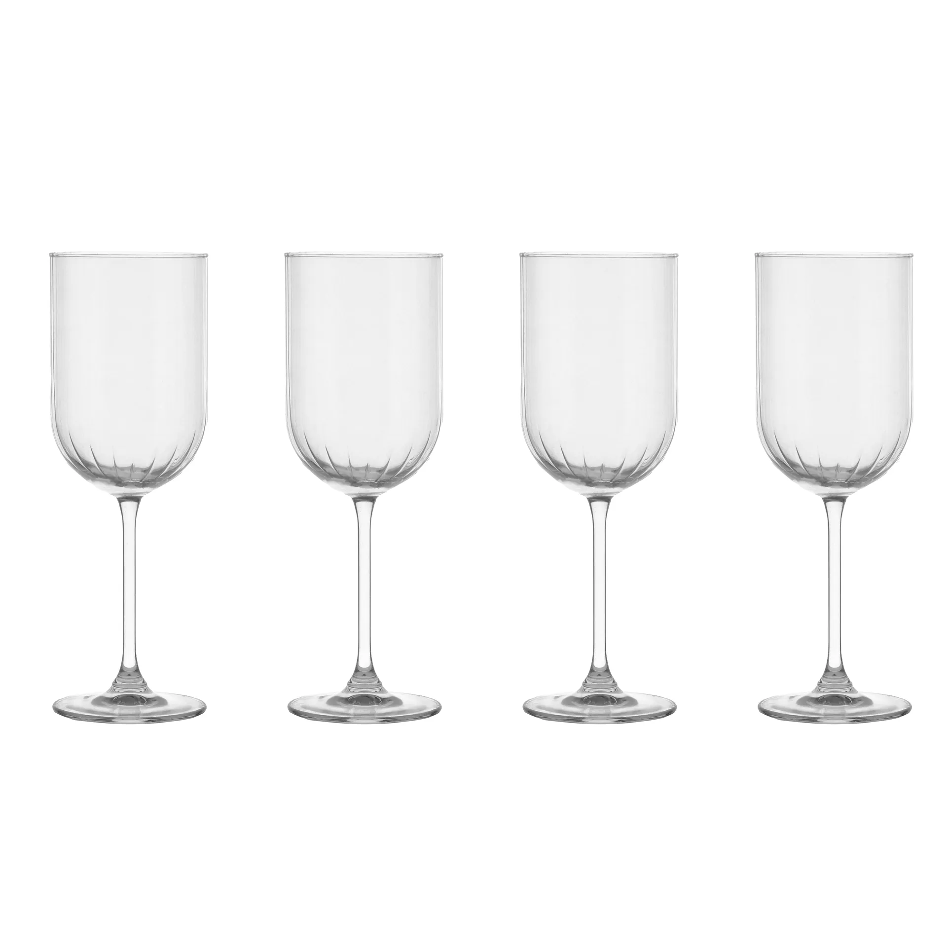 Pristine rodewijnglas 41 cl 4-pack, Helder  Scandi Living