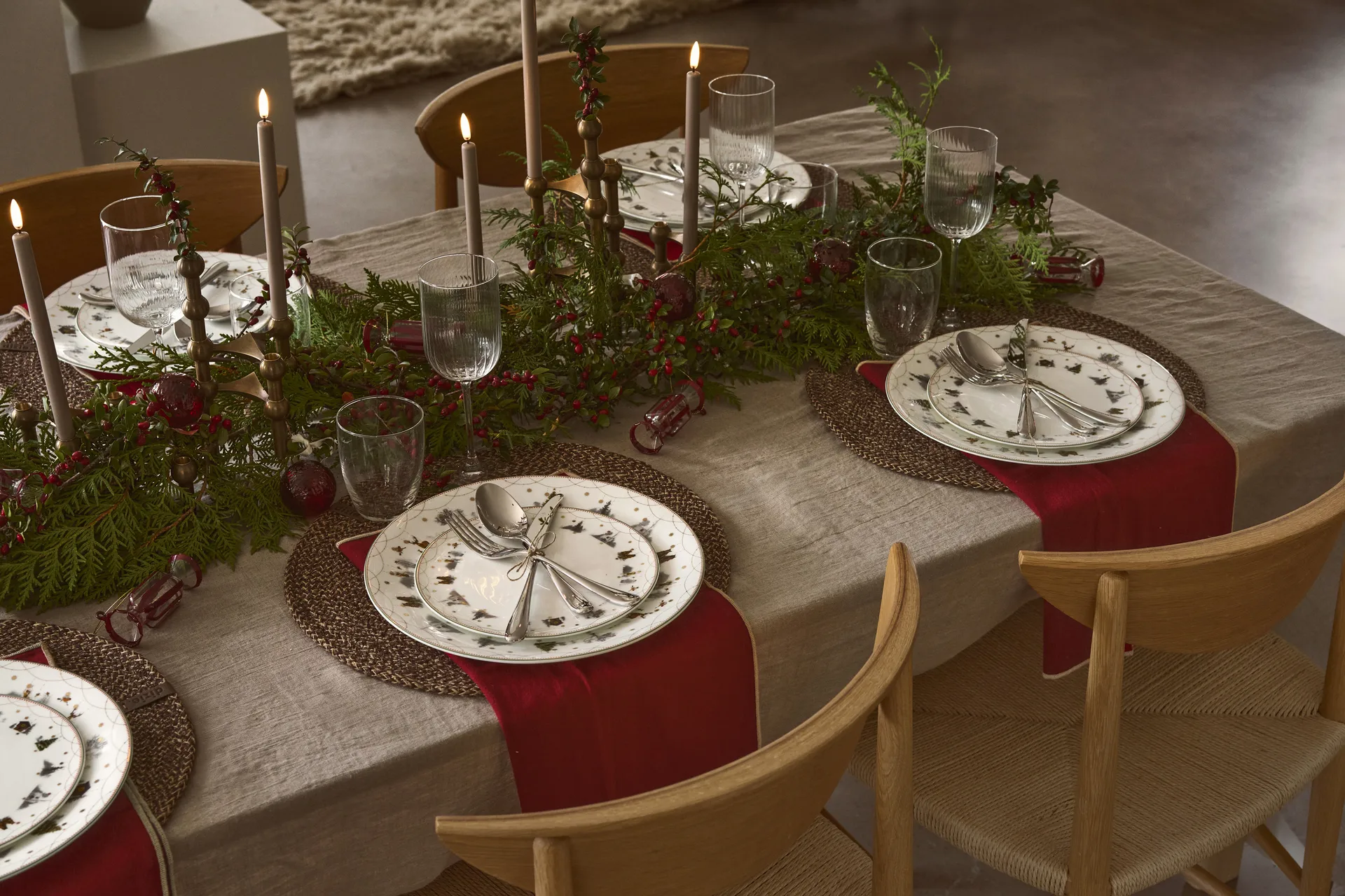 Pristine rodewijnglas 41 cl 4-pack, Helder  Scandi Living