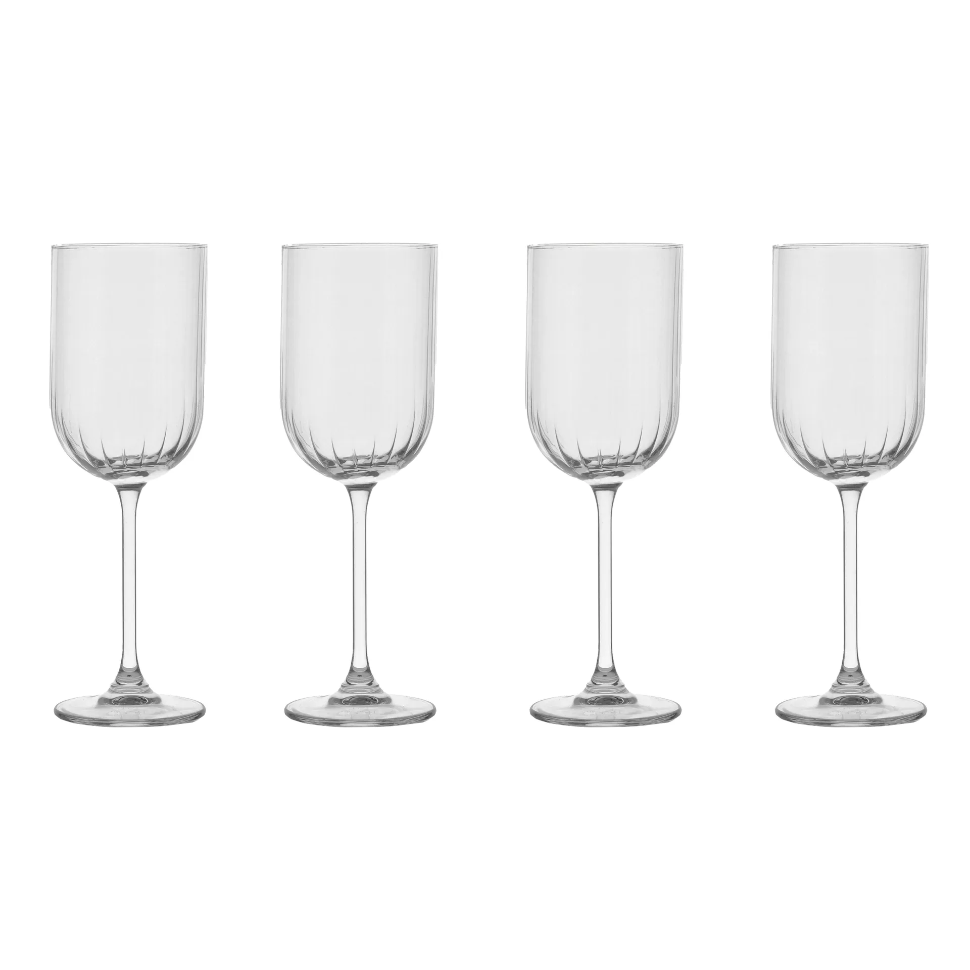 Pristine wittewijnglas 32 cl 4-pack, Helder  Scandi Living