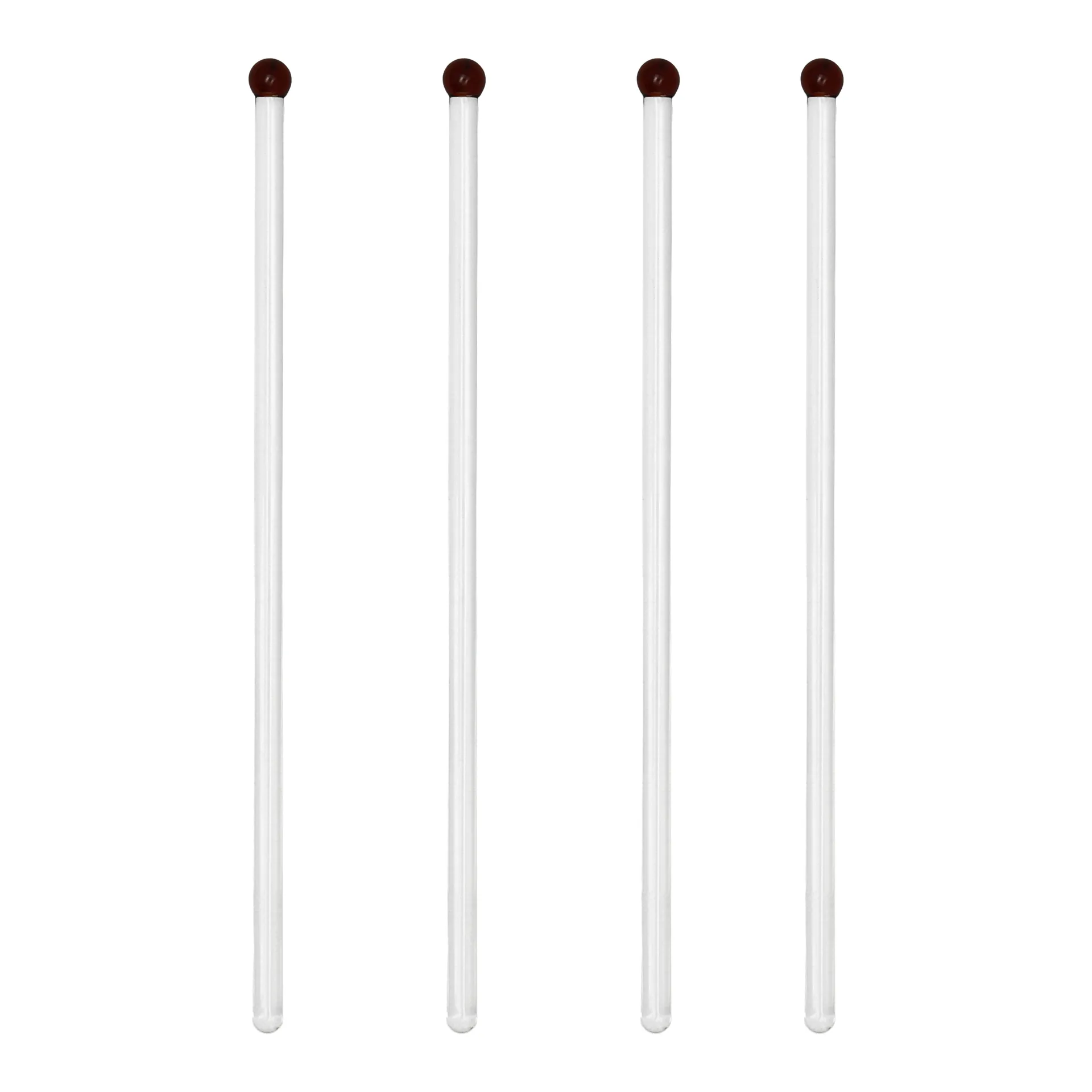 Pure roerstaafjes 4-pack, Rood Scandi Living