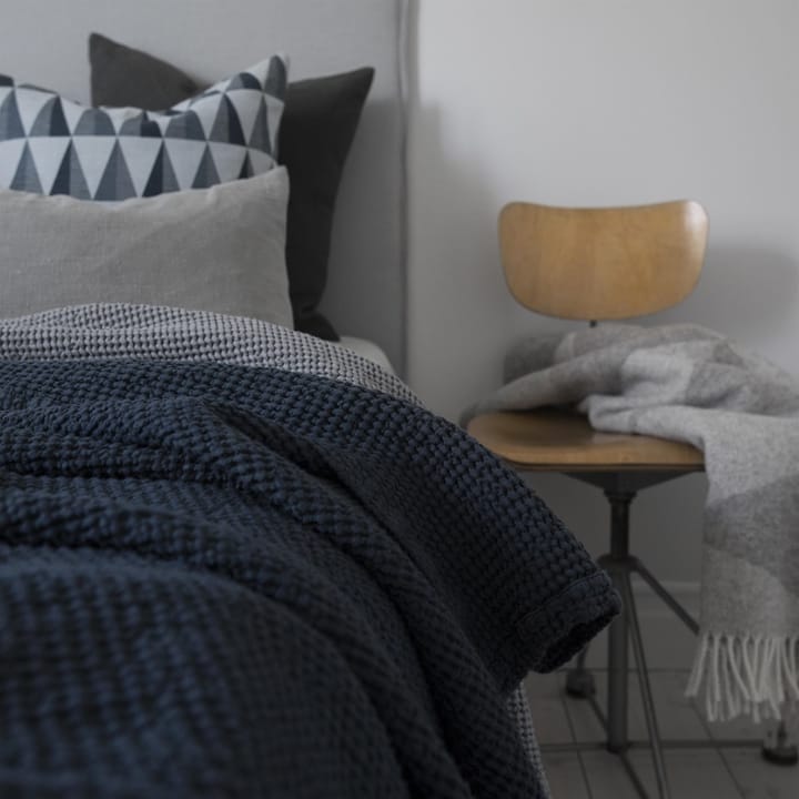 Rime katoenen plaid, Fog Scandi Living