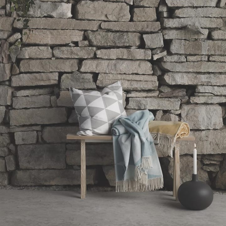 Rime katoenen plaid, Mosterd Scandi Living