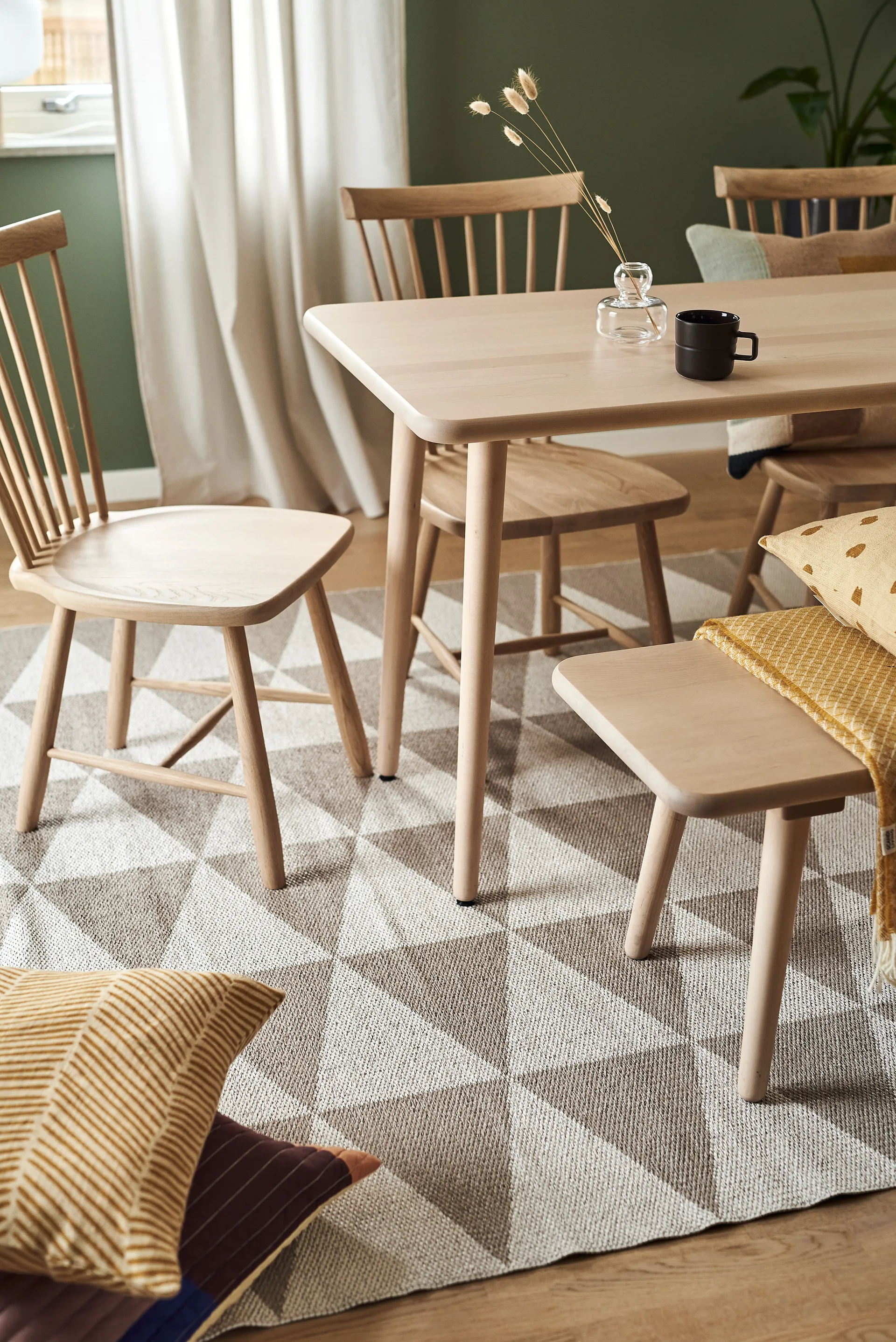 Rime kunststof vloerkleed greige, 200x300cm Scandi Living