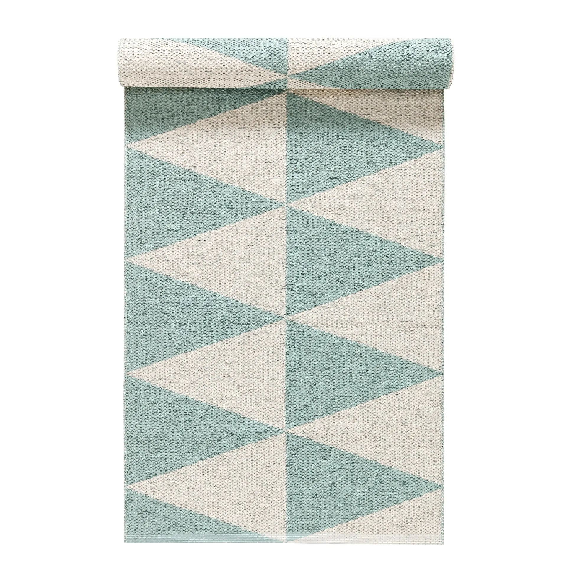 Rime vloerkleed mintgroen, 70 x 150 cm. Scandi Living