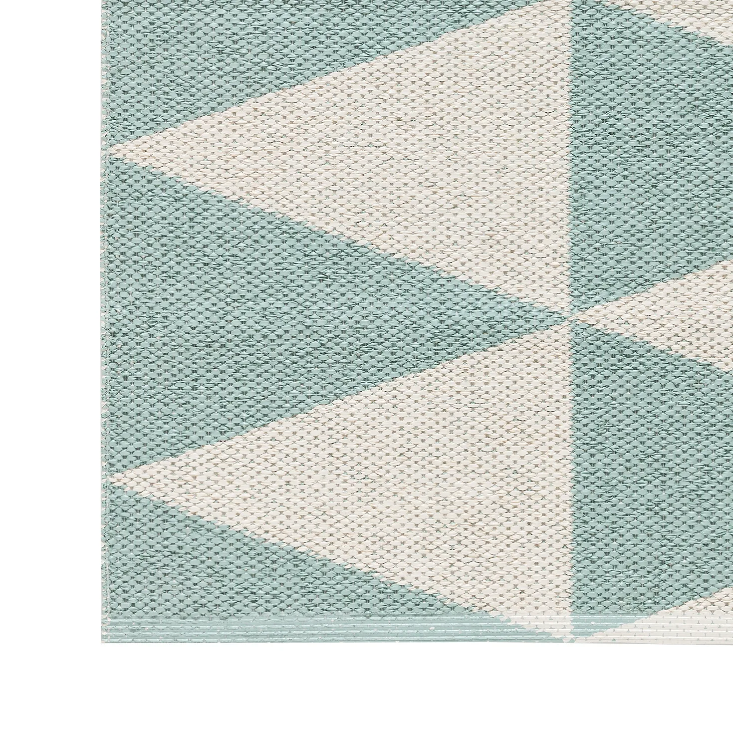 Rime vloerkleed mintgroen, 70 x 150 cm. Scandi Living
