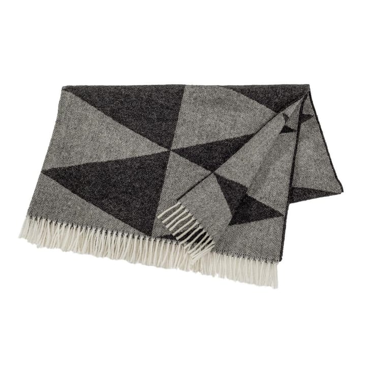 Rime wollen plaid - Charcoal - Scandi Living