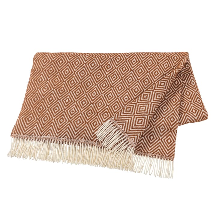 Salt wollen plaid - Terracotta - Scandi Living