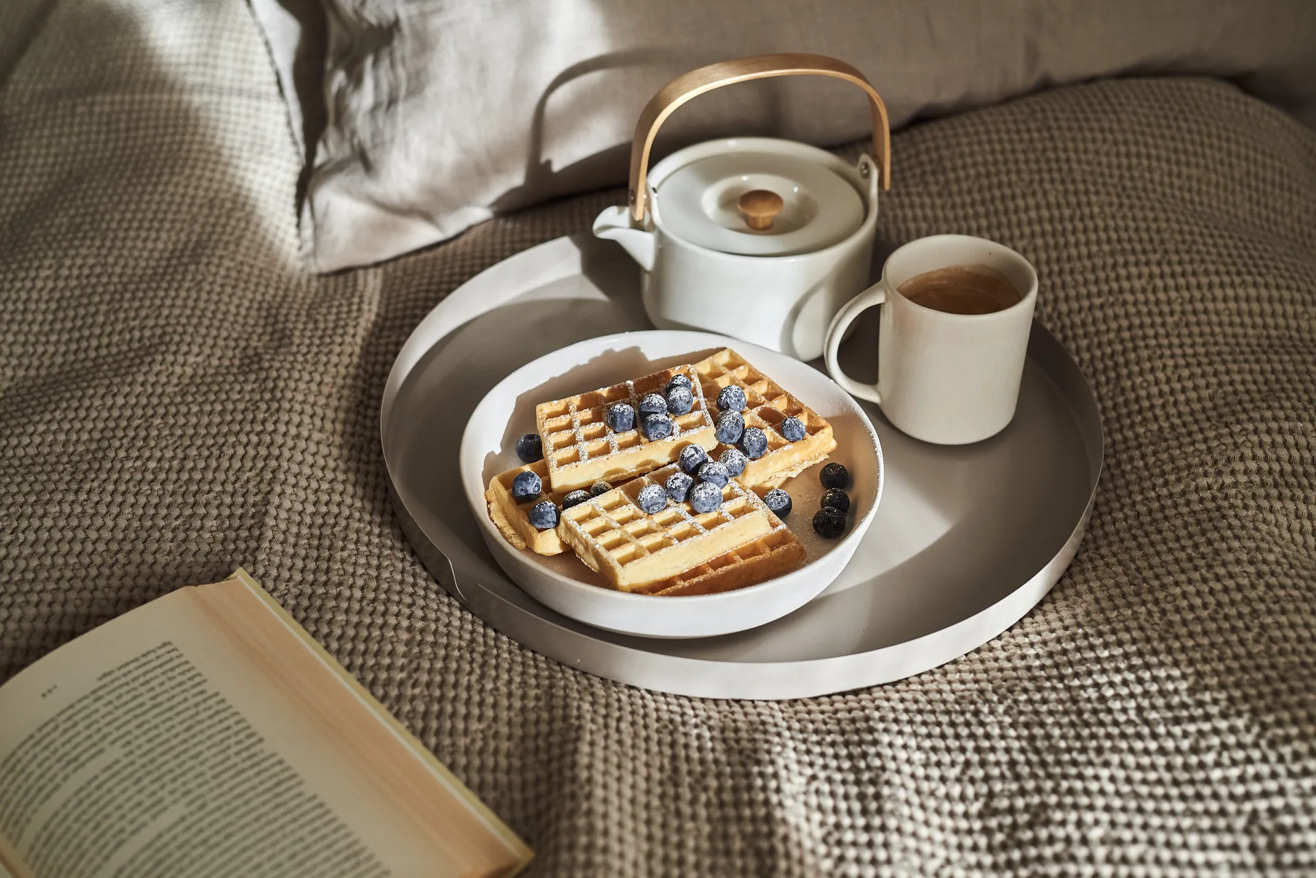 Sandsbro bordje Ø20 cm, Offwhite Scandi Living