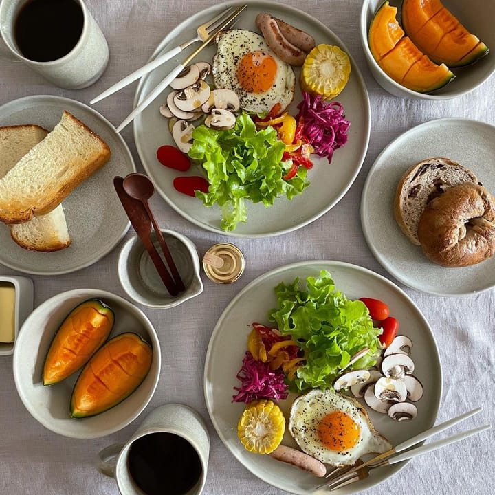 Sandsbro dinerbord Ø26 cm, Lichtgrijs Scandi Living