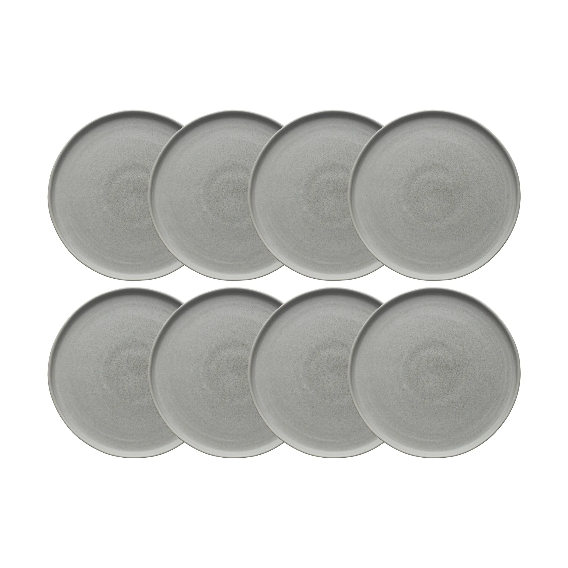 Sandsbro dinerbord lichtgrijs, Ø26 cm, 8-pack,  Scandi Living