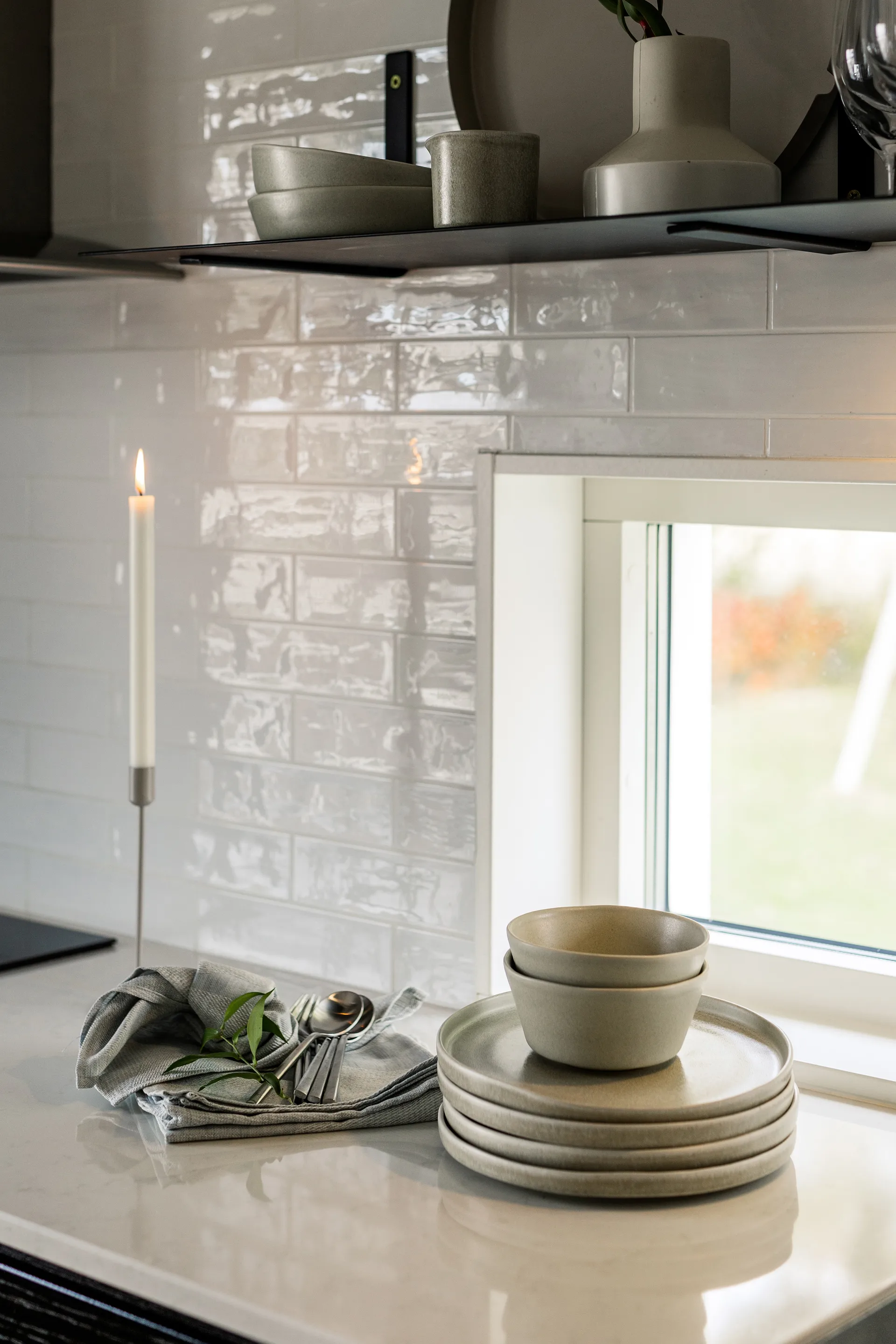 Sandsbro kom, Lichtgrijs, Ø15 cm Scandi Living