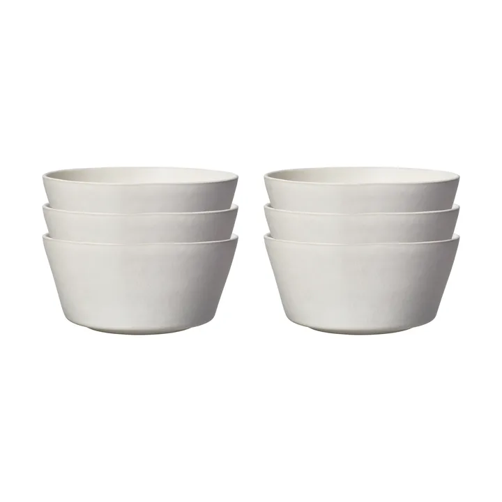 Sandsbro kom offwhite, Ø15 cm, 6-pack - Scandi Living