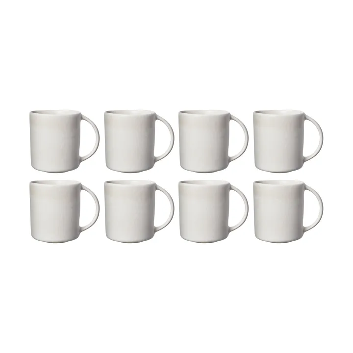 Sandsbro mok offwhite, 30 cl, 8-pack - Scandi Living