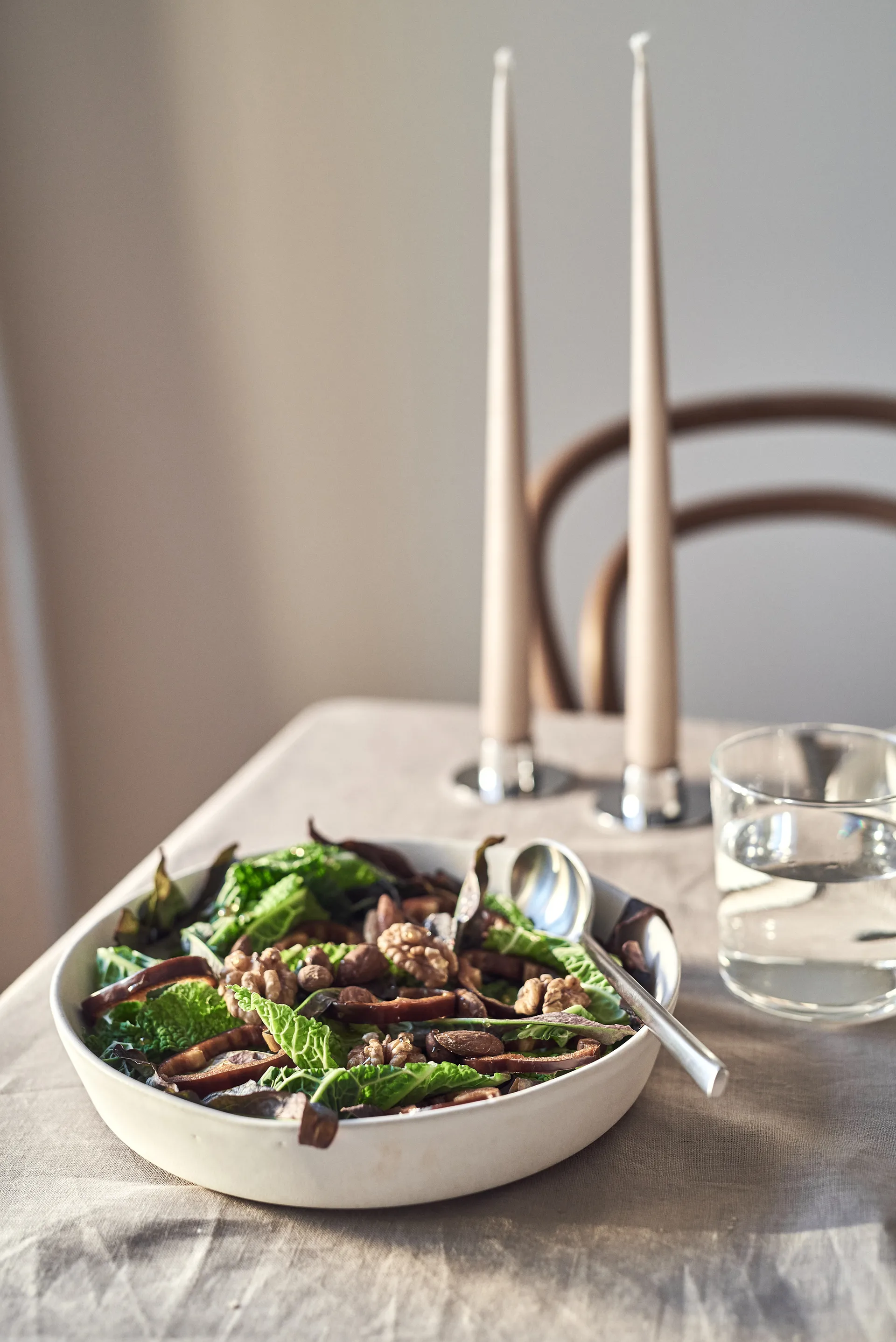 Sandsbro pastabord Ø23 cm, Offwhite Scandi Living