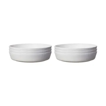 Sandsbro pastabord offwhite, Ø23 cm, 6-pack - Scandi Living